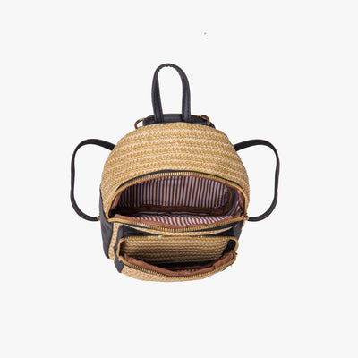 Luxee Mini Straw Backpack