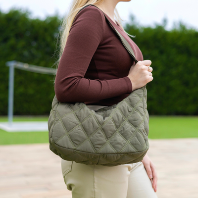 Luxee Quilted Puffer Bag