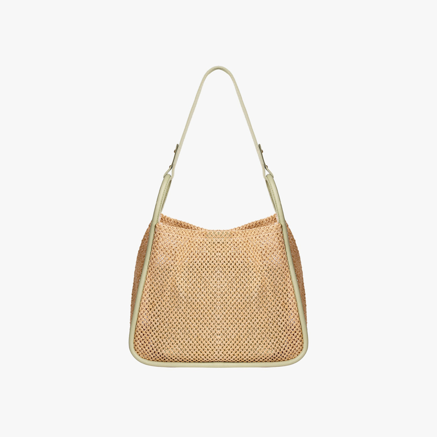 Large Handle Straw Tote