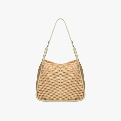 Large Handle Straw Tote