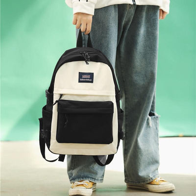 Twin Color School Backpack