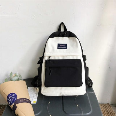 Twin Color School Backpack