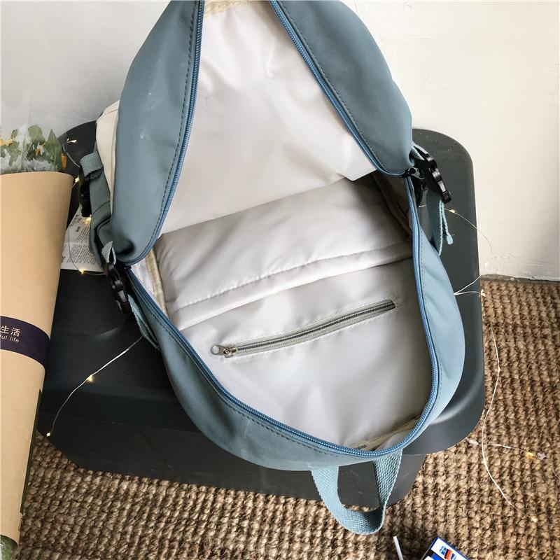 Twin Color School Backpack