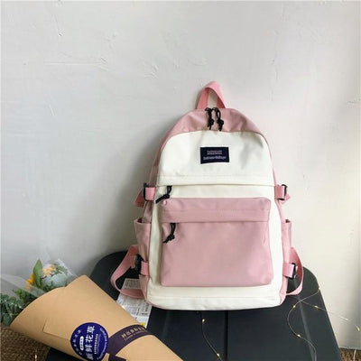 Twin Color School Backpack