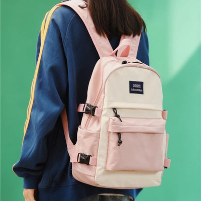 Twin Color School Backpack