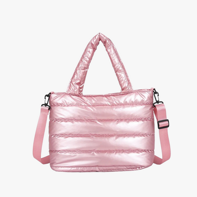 Satin Puffer Bag