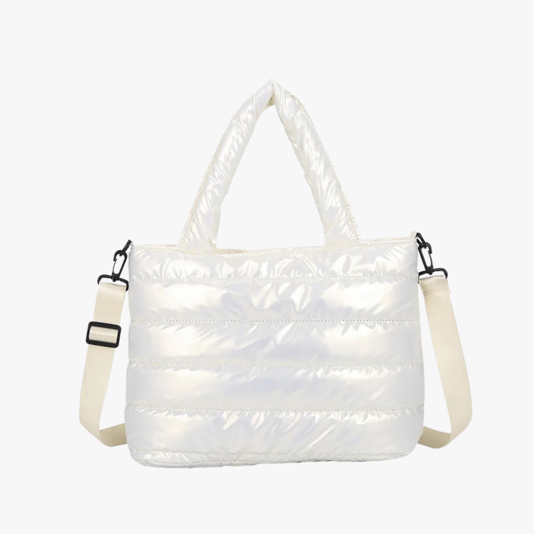 Satin Puffer Bag