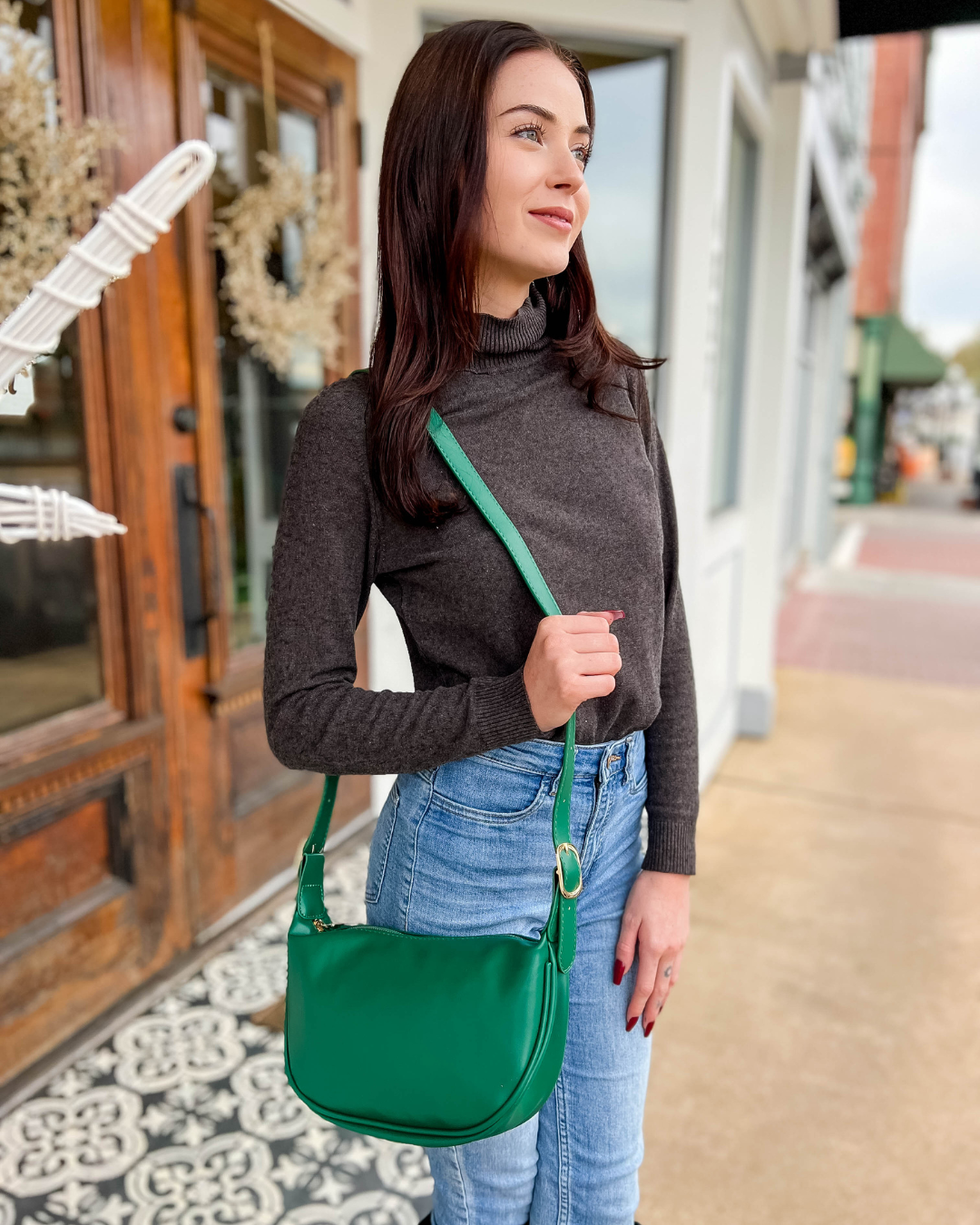 Half Moon Shoulder Bag