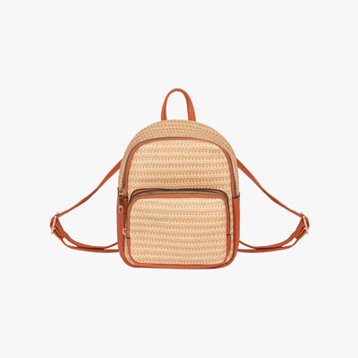 Luxee Mini Straw Backpack