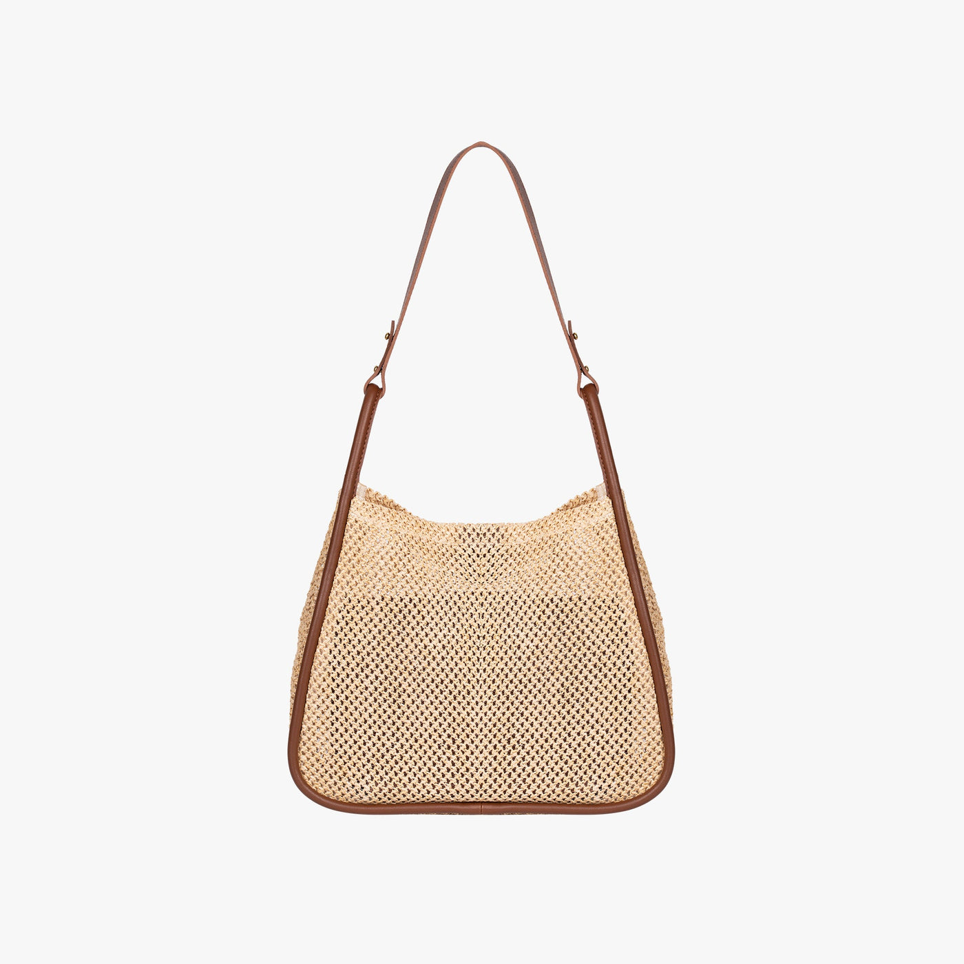 Large Handle Straw Tote