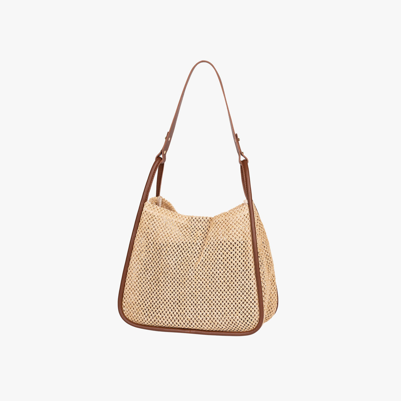 Large Handle Straw Tote