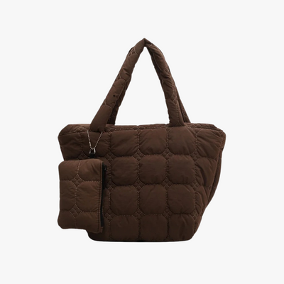 Luxee Boxy Puffer Tote