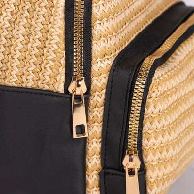 Luxee Mini Straw Backpack