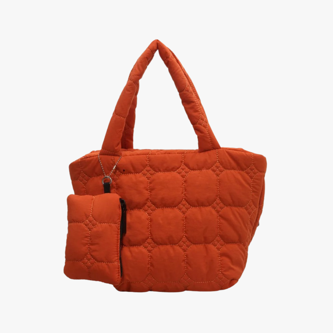 Luxee Boxy Puffer Tote