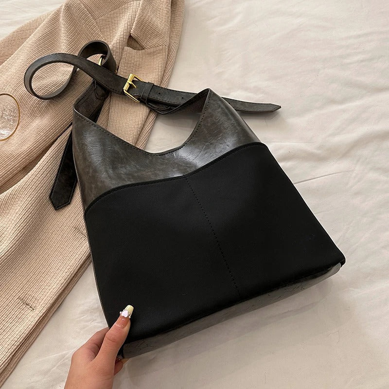 Carol Two Tone Shoulder Bag