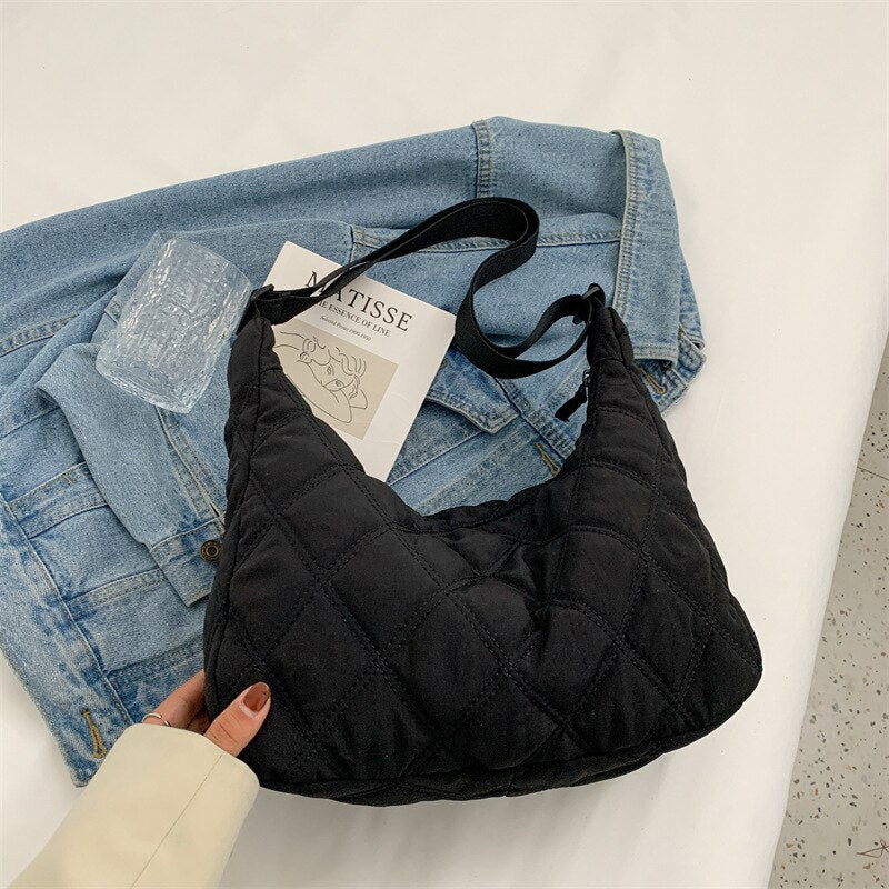 Luxee Quilted Puffer Bag