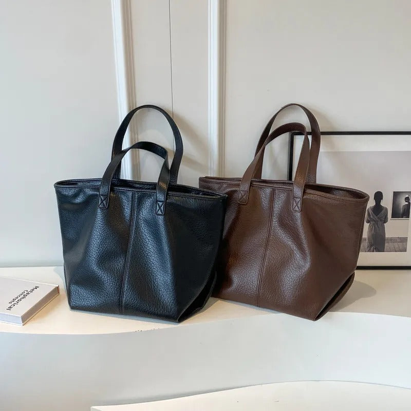 Leah Vegan Leather Tote