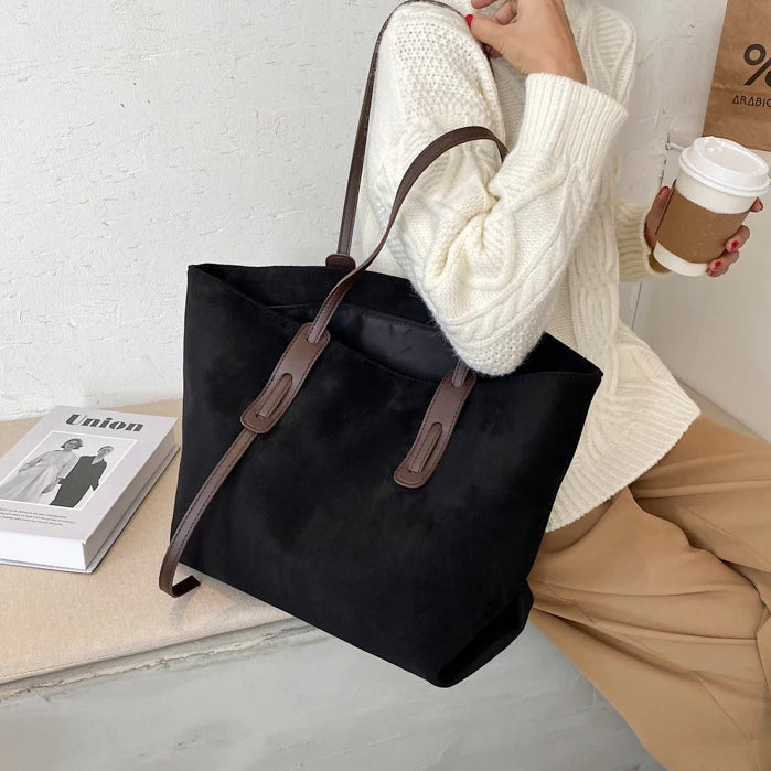 Luxee Suede Tote