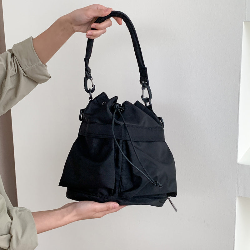 Luxee Nylon Drawstring Bag