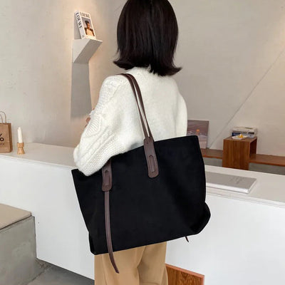 Luxee Suede Tote