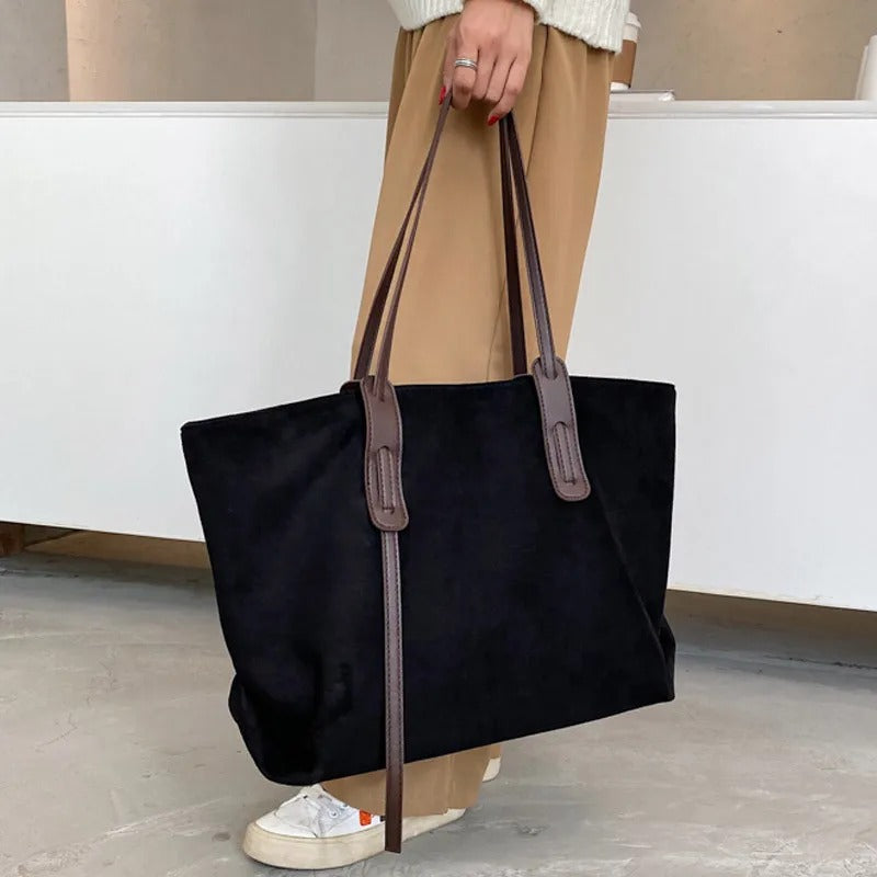 Luxee Suede Tote