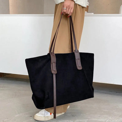 Luxee Suede Tote