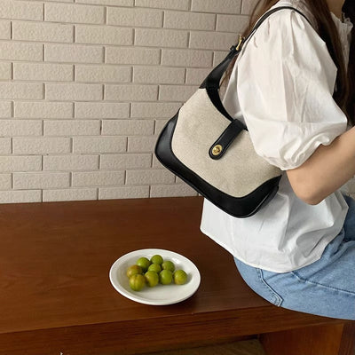 Cecil Canvas Shoulder Bag