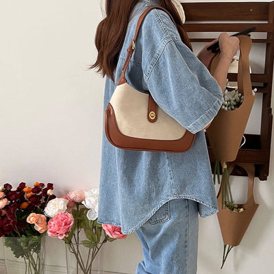 Cecil Canvas Shoulder Bag