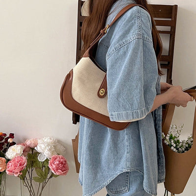 Cecil Canvas Shoulder Bag