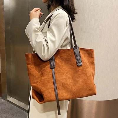 Luxee Suede Tote