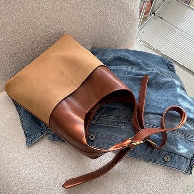 Carol Two Tone Shoulder Bag