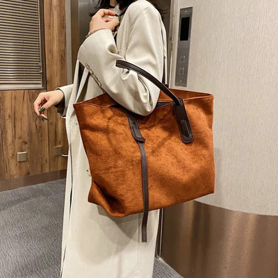 Luxee Suede Tote