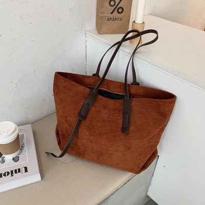 Luxee Suede Tote