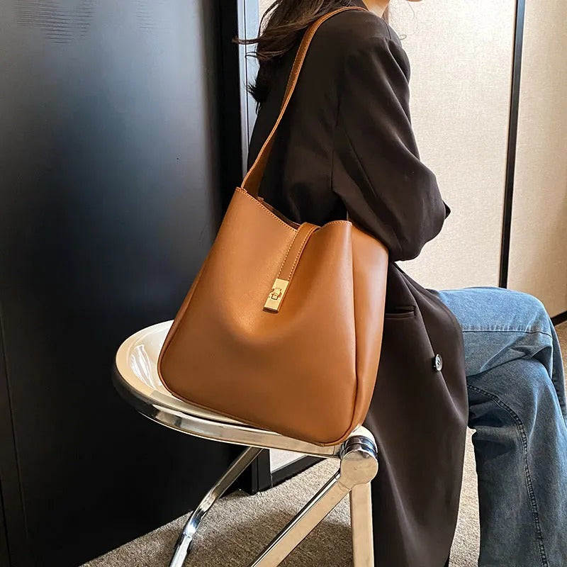 Bea Turn Lock Shoulder Bag