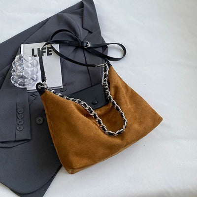 Harper Suede Crossbody