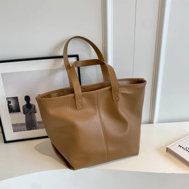 Leah Vegan Leather Tote