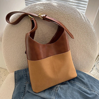 Carol Two Tone Shoulder Bag