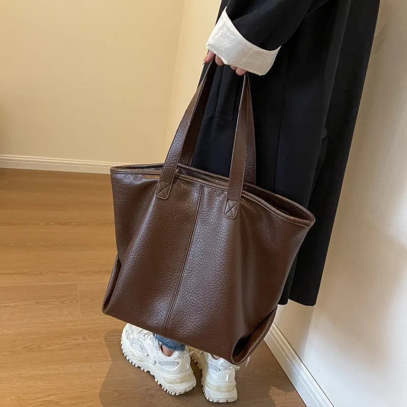 Leah Vegan Leather Tote