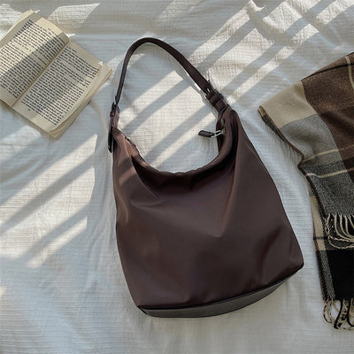 Nylon Hobo Shoulder Bag