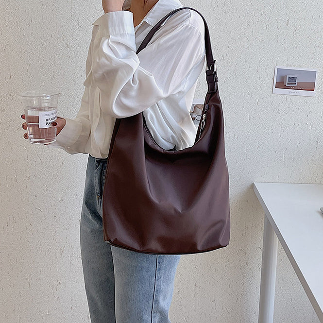 Nylon Hobo Shoulder Bag