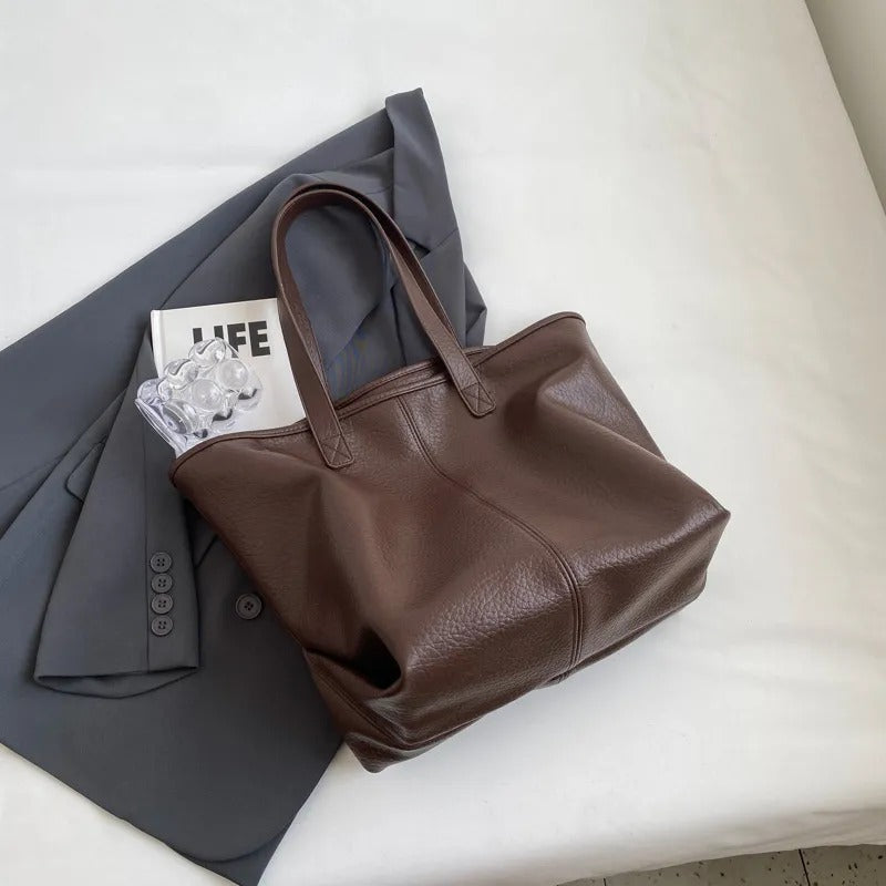 Leah Vegan Leather Tote