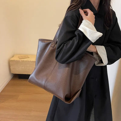 Leah Vegan Leather Tote