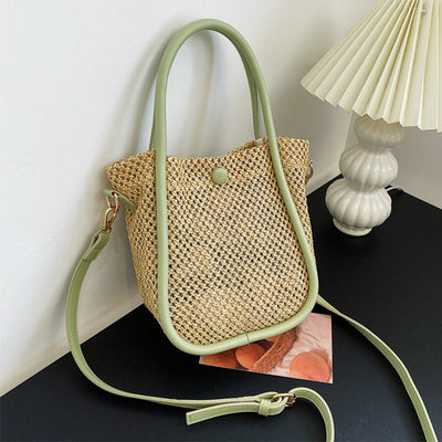 Mini Straw Tote