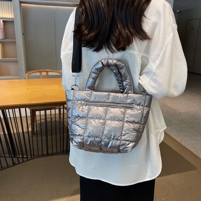 Mini Puffer Tote