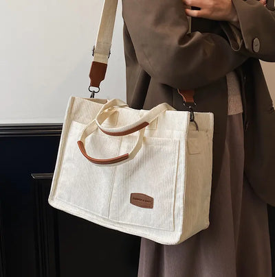 Must-Have Corduroy Tote