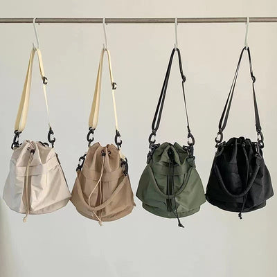 Luxee Nylon Drawstring Bag