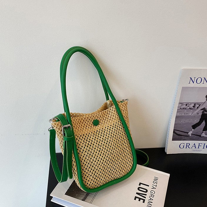 Mini Straw Tote