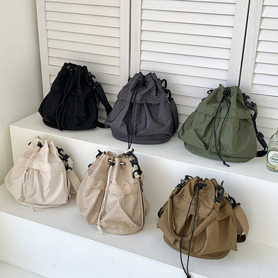 Luxee Nylon Drawstring Bag