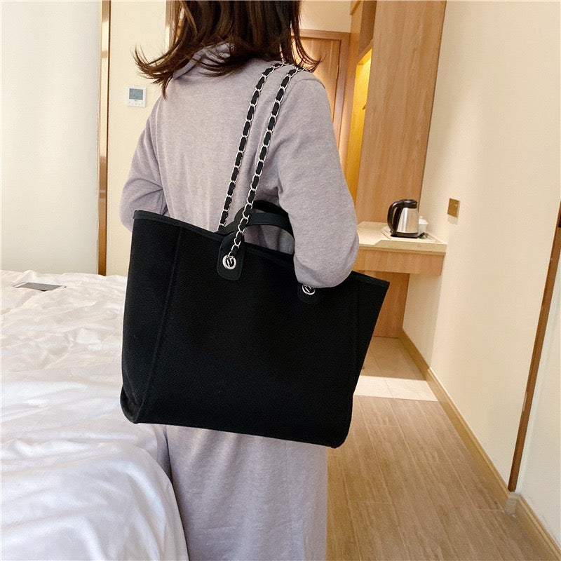 Luxee Large Canvas Tote