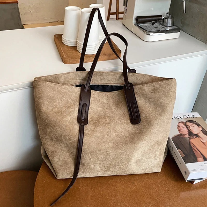 Luxee Suede Tote